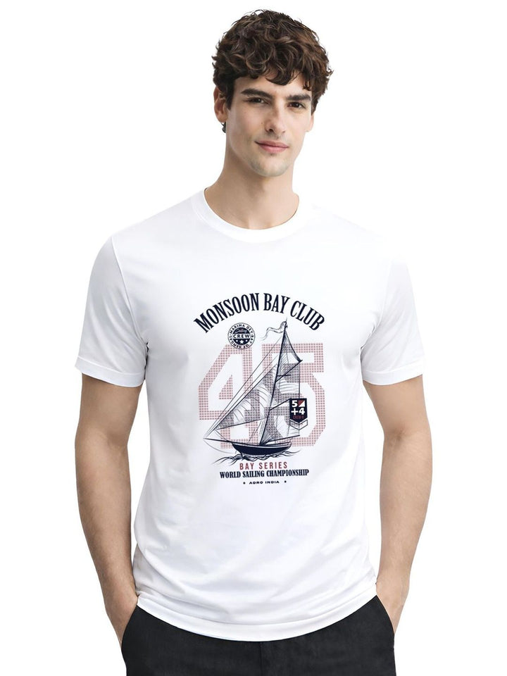 ADRO Men Printed T-shirt