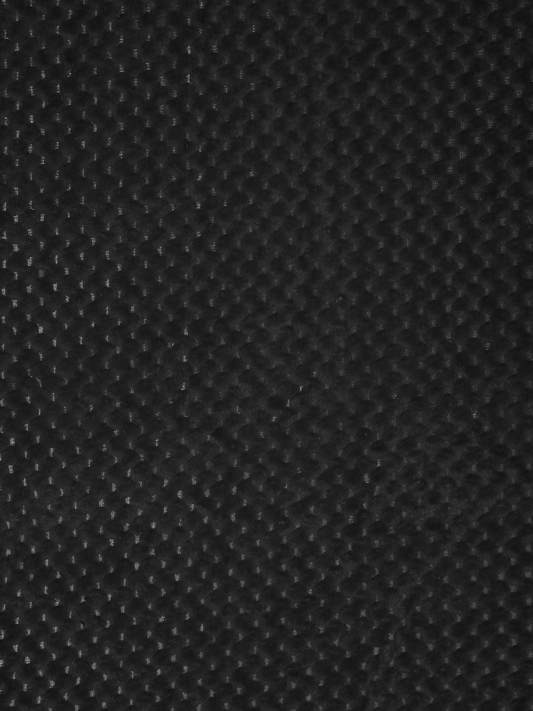 KLOTTHE Black Solid Fitted 300 TC Woolen Single Bedsheet with 1 Pillow Cover