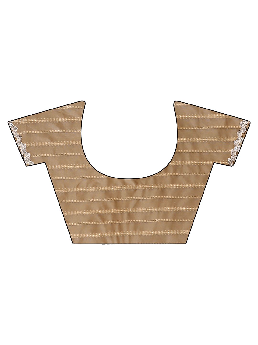 Tikhi Imli Solid With Embroidered Border Polyester Saree