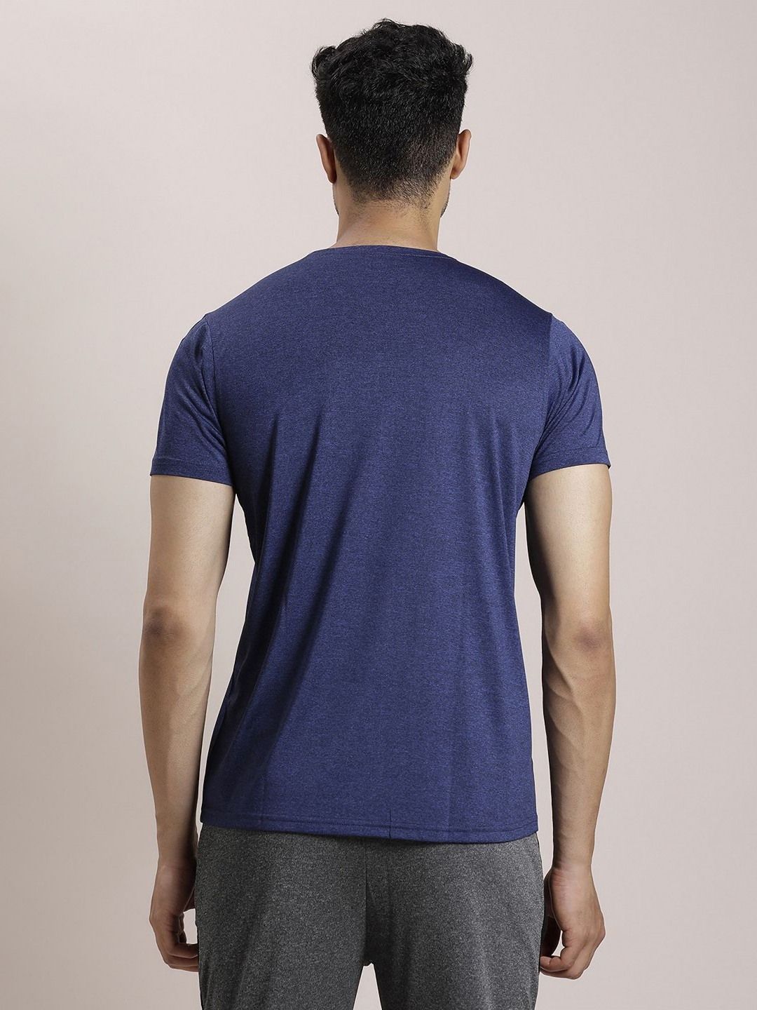 Turtle Men Typography Printed Round Neck Slim Fit T-shirt