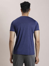 Turtle Men Typography Printed Round Neck Slim Fit T-shirt