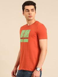 Being Human Printed Pure Cotton T-shirt
