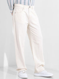 The Indian Garage Co Men Cotton Relaxed Fit Mid-Rise Jeans