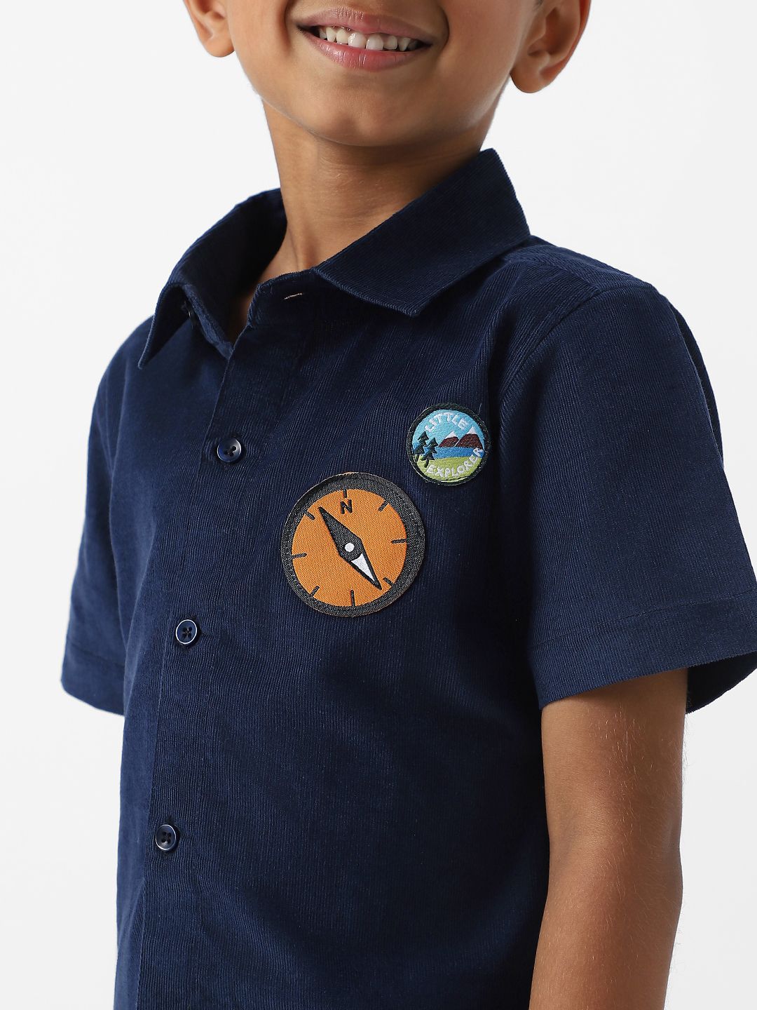 Nauti Nati Boys Standard Opaque Casual Shirt