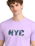 ADRO Men Typography Printed T-shirt