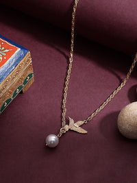 VOGUE PANASH Kalung Bersalut Emas Loyang