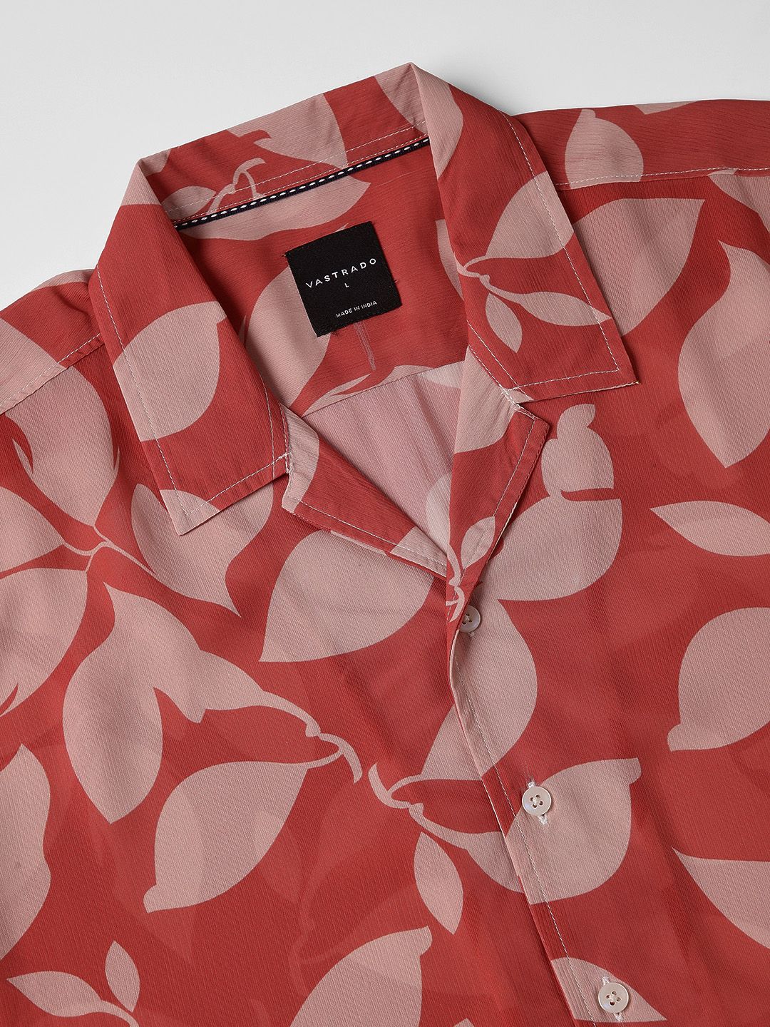 VASTRADO Men Classic Floral Printed Oversized Casual Shirt