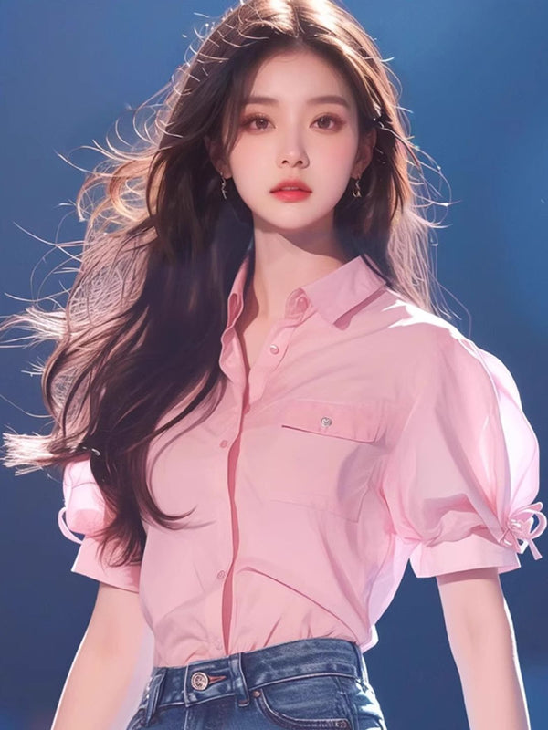 DressBerry Spread Collar Long Sleeves Regular Fit Casual Shirt