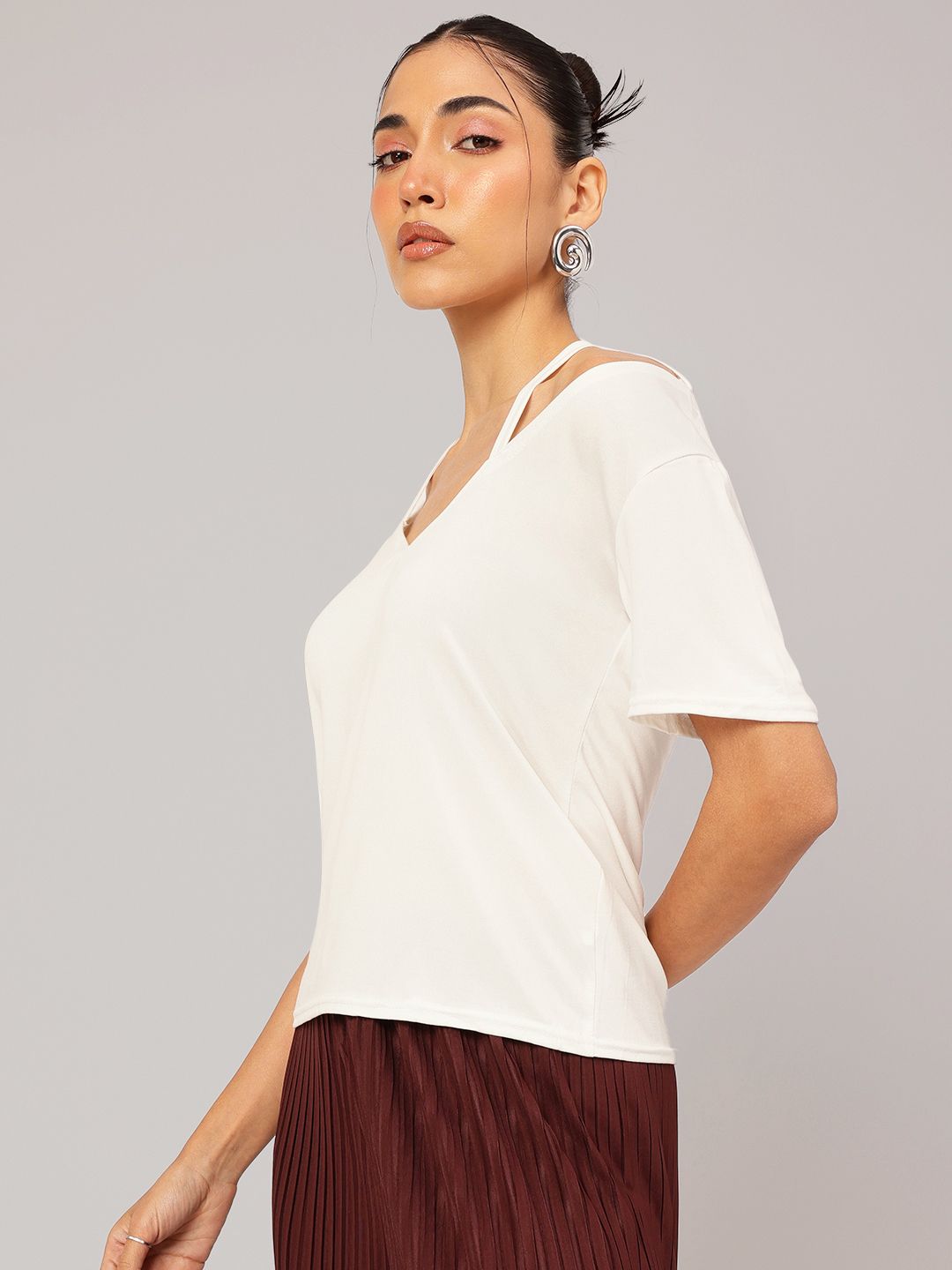 DressBerry Summer Staple Halter Neck Top