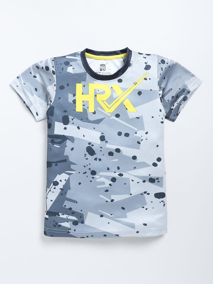HRX by Hrithik Roshan Boys Printed T-shirt