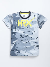 HRX by Hrithik Roshan Boys Printed T-shirt