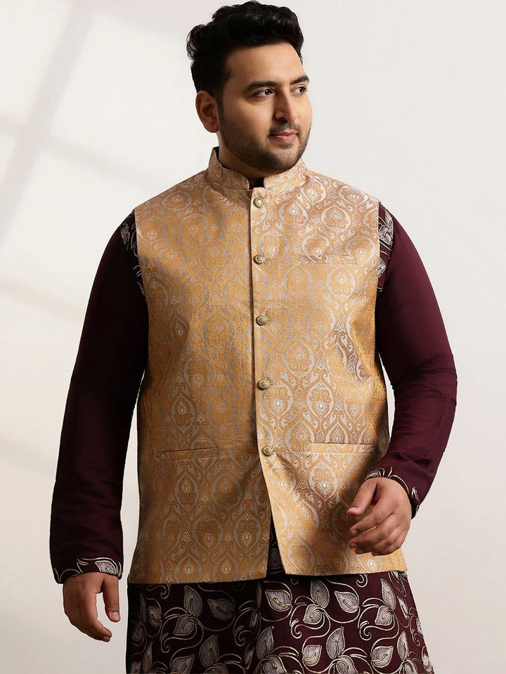 Jaket Nehru Brocade Rekaan Tenun SOJANYA PLUS