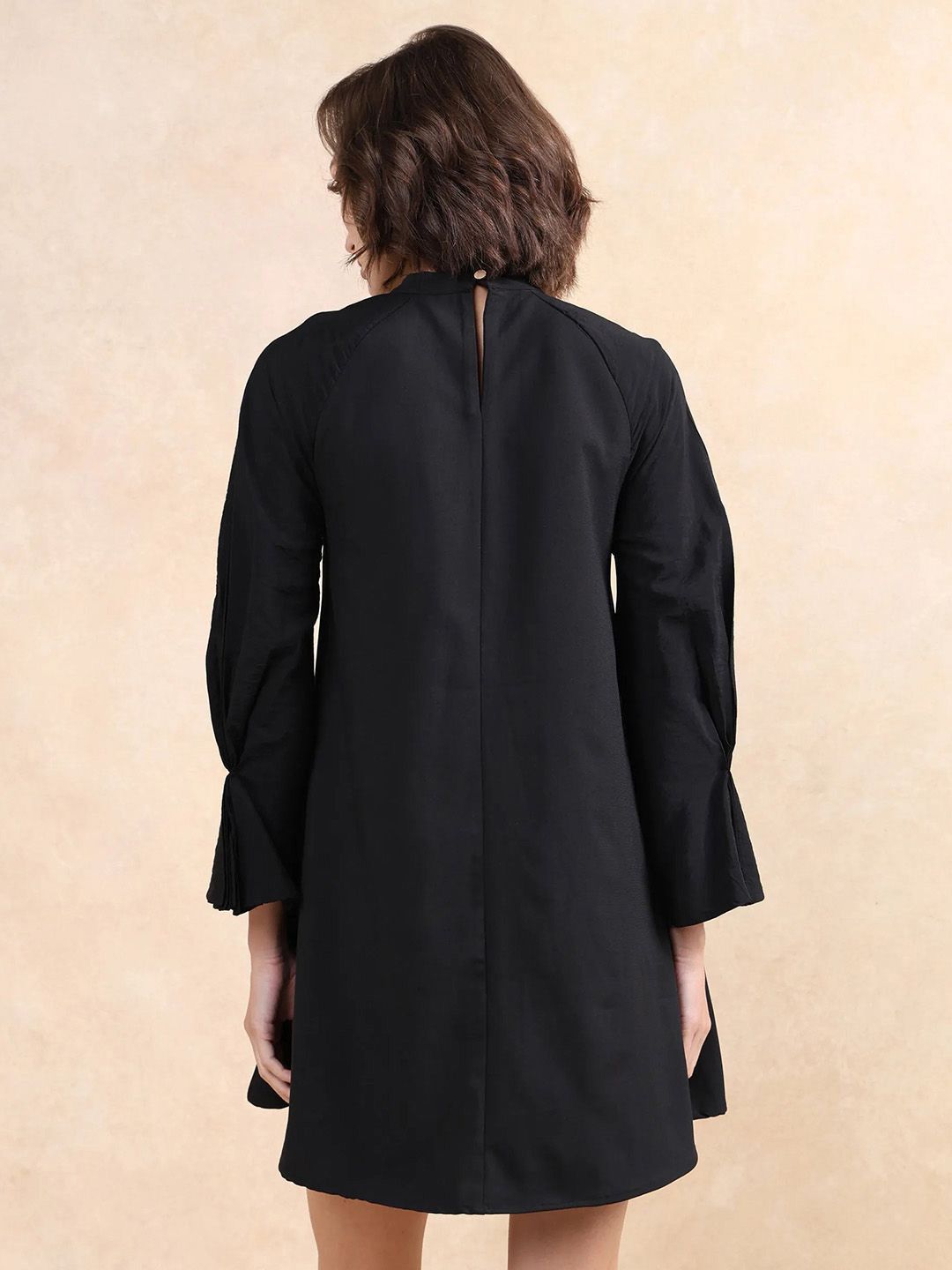 RAREISM Bell Sleeve A-Line Mini Dress