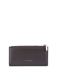 Lino Perros Women Buckle Detail Two Fold Wallet with SIM Card Holder