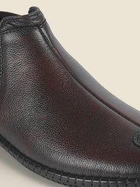Mochi Men Textured Leather Fashion