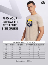 Tshirts ADRO Men Beige