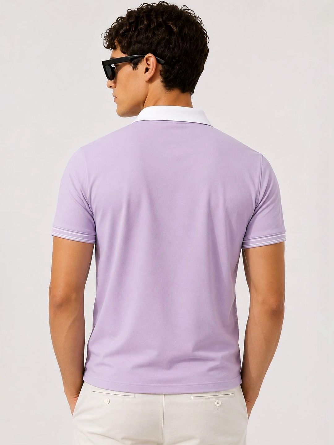 Baju-T Kolar Polo ADRO Lelaki