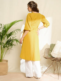 Berrylush Women Bishop Sleeves High-Low Top