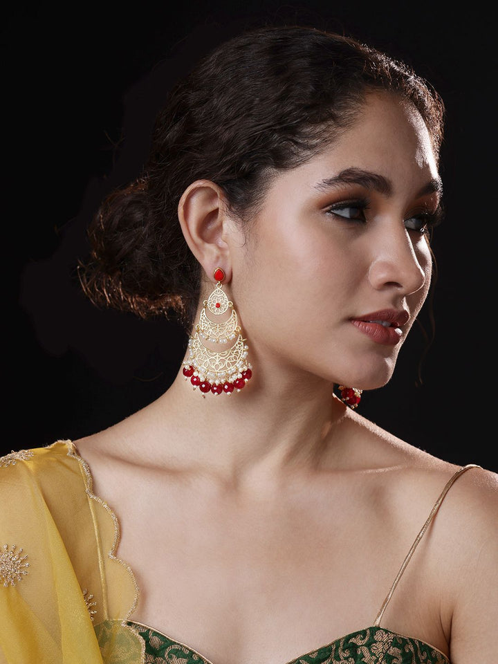 Anouk Contemporary Drop Earrings