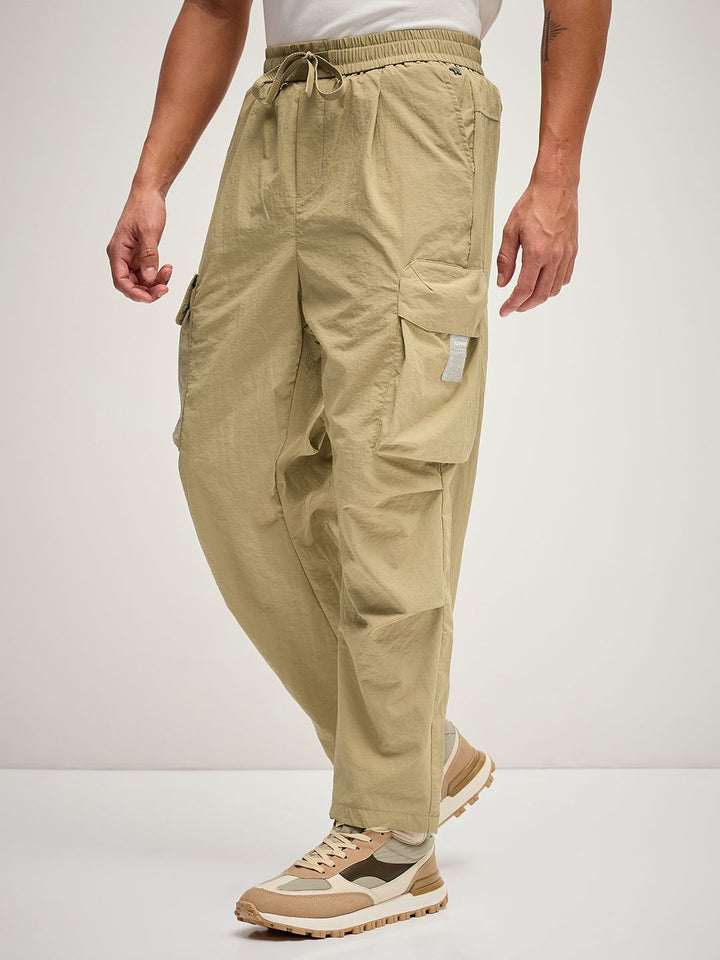 THE BEAR HOUSE Men Solid Cargo Trouser