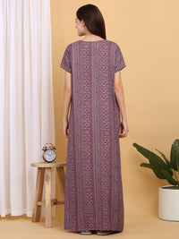Sweet Dreams Printed Maxi Nightdress