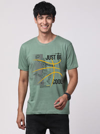 ADRO Pack of 3 Men Graphic Printed T-shirt