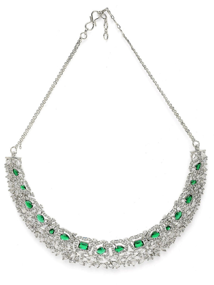 Set Perhiasan Berat Batu Diamond American Karatcart berlapis