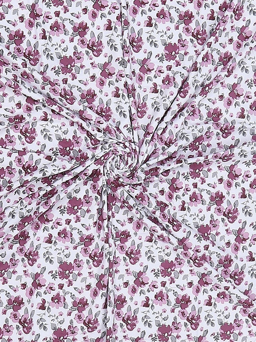 Monte Carlo Pink & White Floral Mild Winter 150 GSM Single Bed Dohar