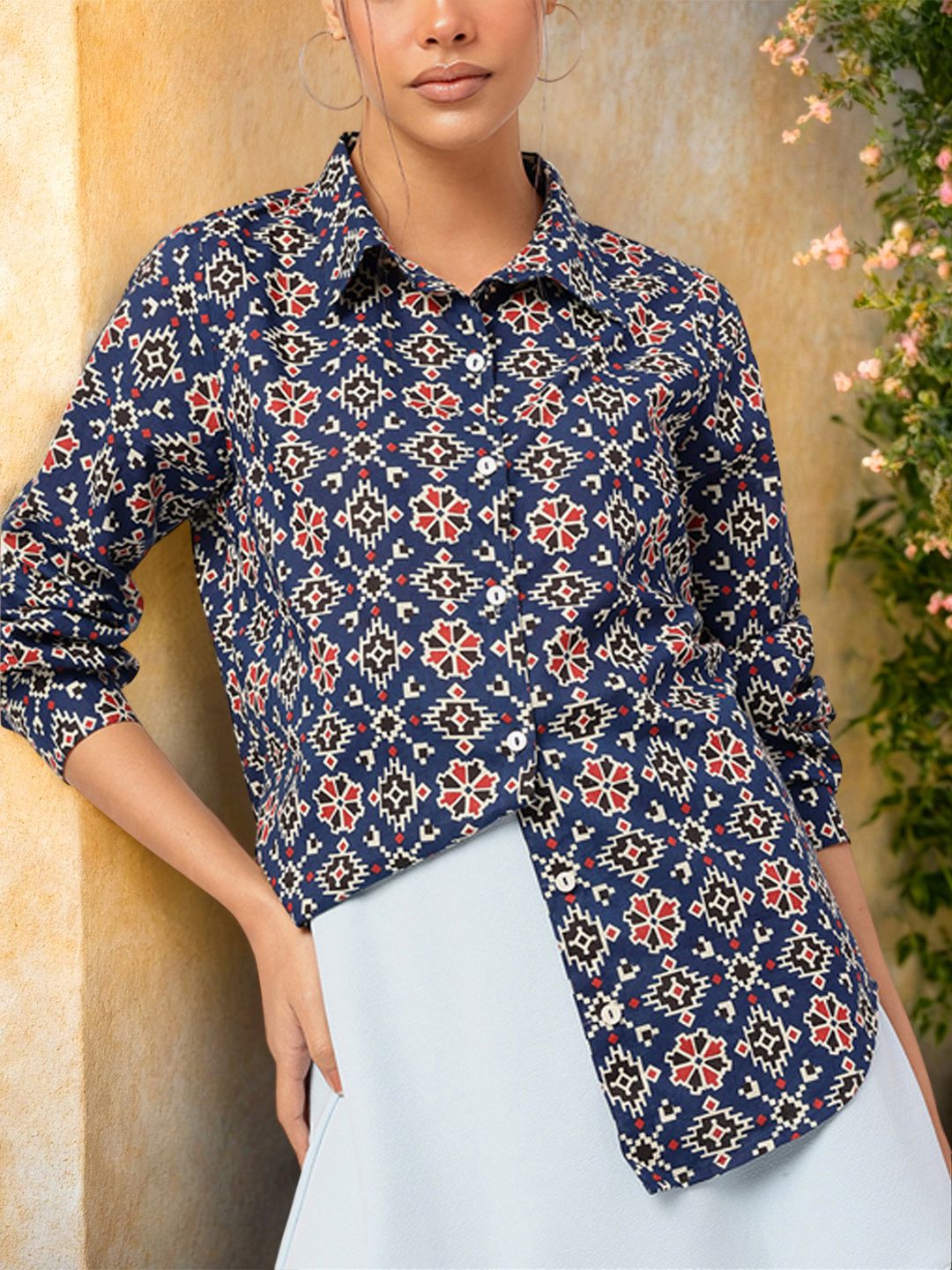 DressBerry Indie Spirit Printed Shirt