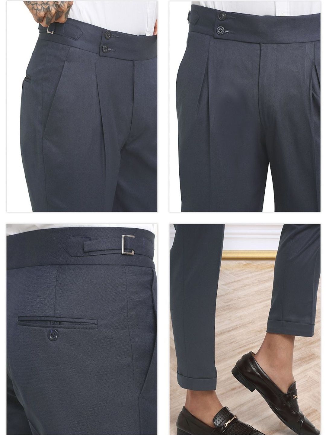 Moda Rapido Men Slim Fit High-Rise Easy Wash Seluar