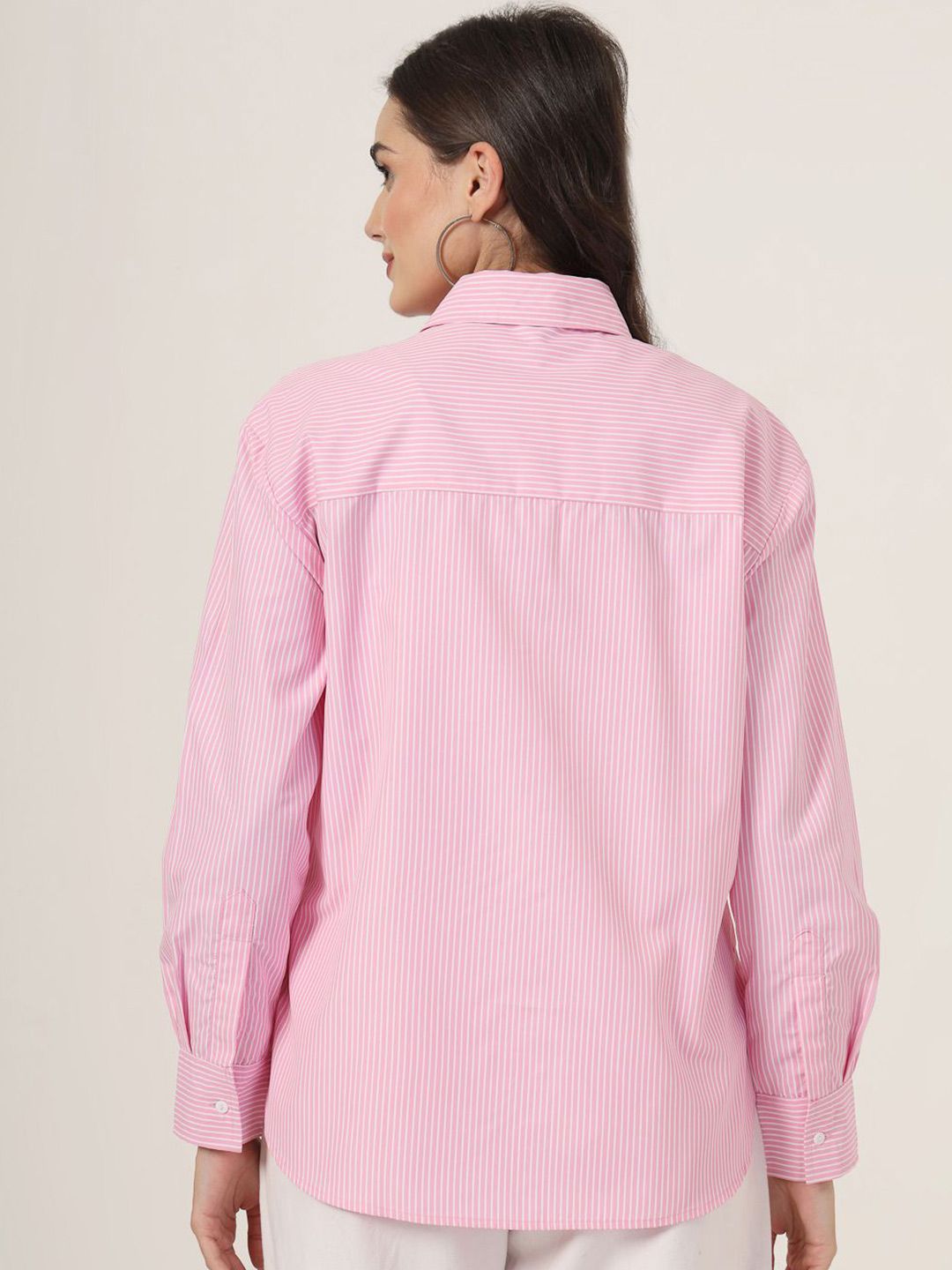 Style Quotient Women Relaxed Opaque Striped Casual Shirt