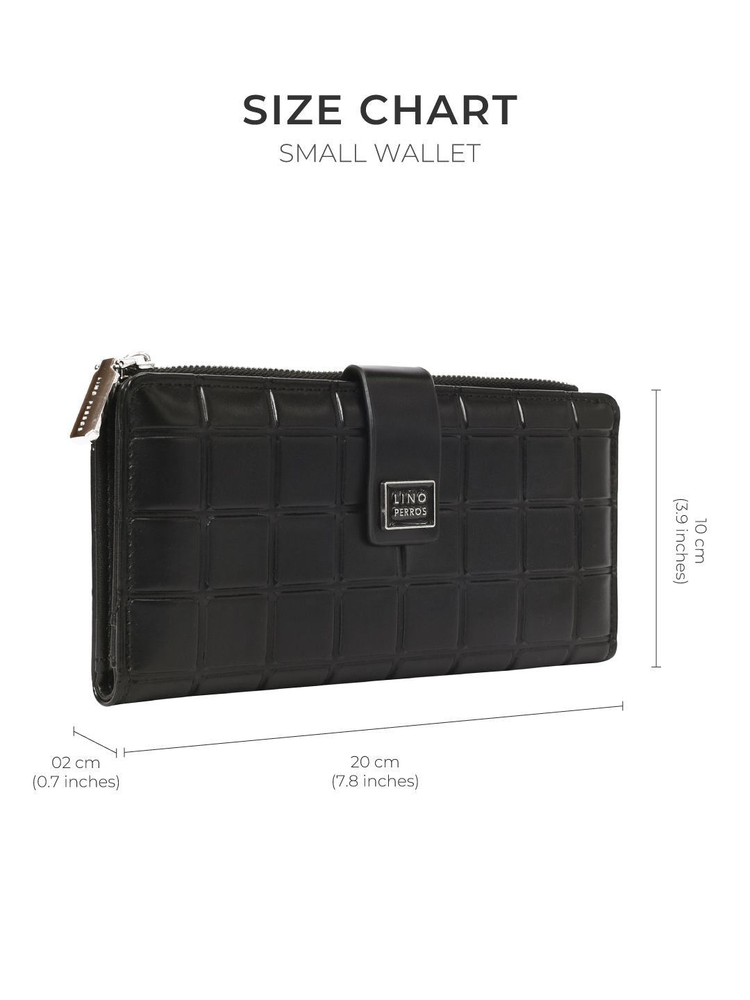 Lino Perros Women Geometric Textured Two Fold Wallet