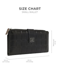 Lino Perros Women Geometric Textured Two Fold Wallet