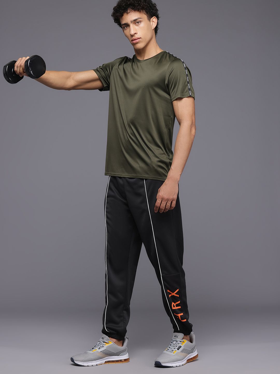 HRX by Hrithik Roshan Men Rapid-Dry Training Joggers