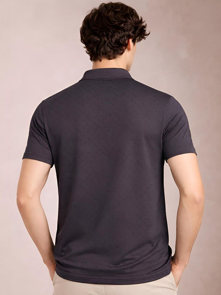 ADRO Men Polo Collar T-shirt